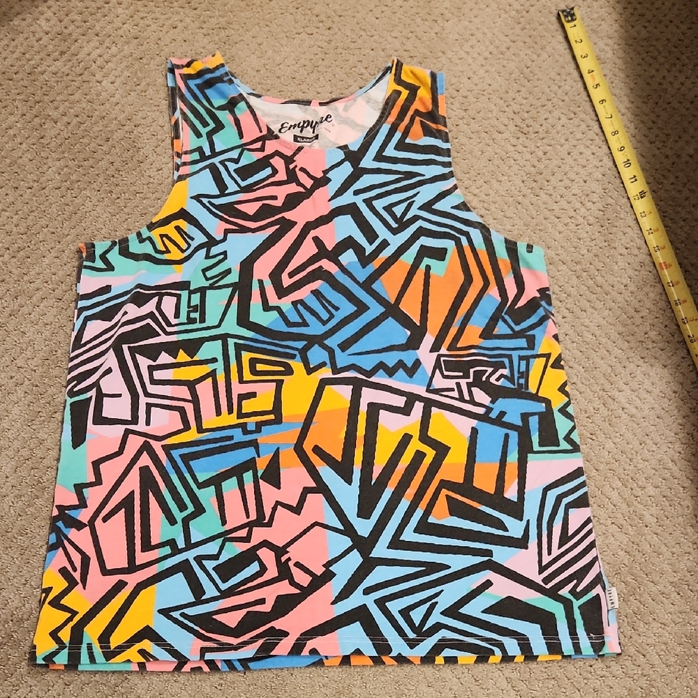 EMPYRE 1980s Style Shirt. XL = RADICAL , 1980S , NEON